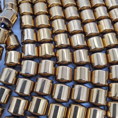Hematite Barrel Metallic