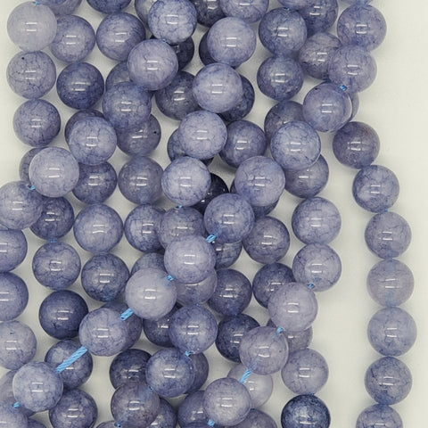 Quartz, Natural Dyed Blue