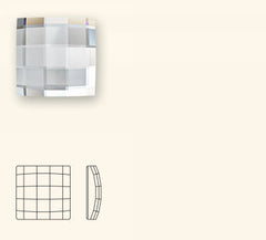 Swarovski 2493 8mm Chessboard Flatback