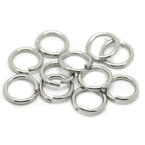 Stainless Steel Jump Rings Open