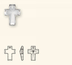 Swarovski 6864 Cross Pendant