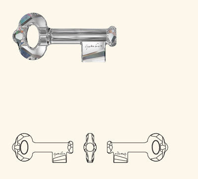 Swarovski 6918 Key Pendant