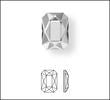 Swarovski 2602 Emerald Cut FB