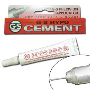  GS Supplies G-S Hypo Cement, 1 Count (Pack of 1), Transparent :  Industrial & Scientific