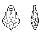 Swarovski 6090 16mm Baroque Pendant