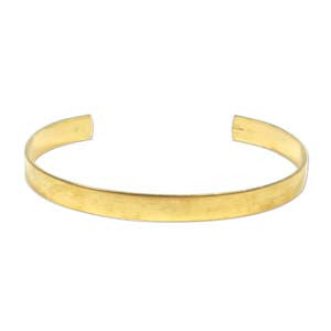 Cuff Bracelet Blanks - Various Metals - Sold in 7 lengths